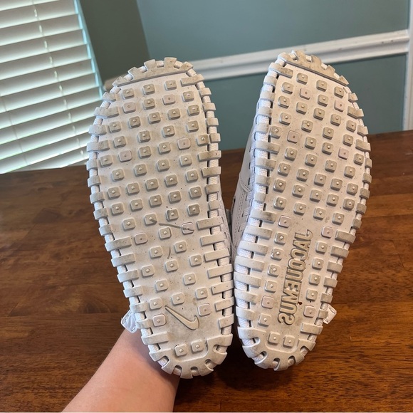 Nike x Jacquemus J Force 1 low white sneaker shoe size 9 women’s - Picture 10 of 14